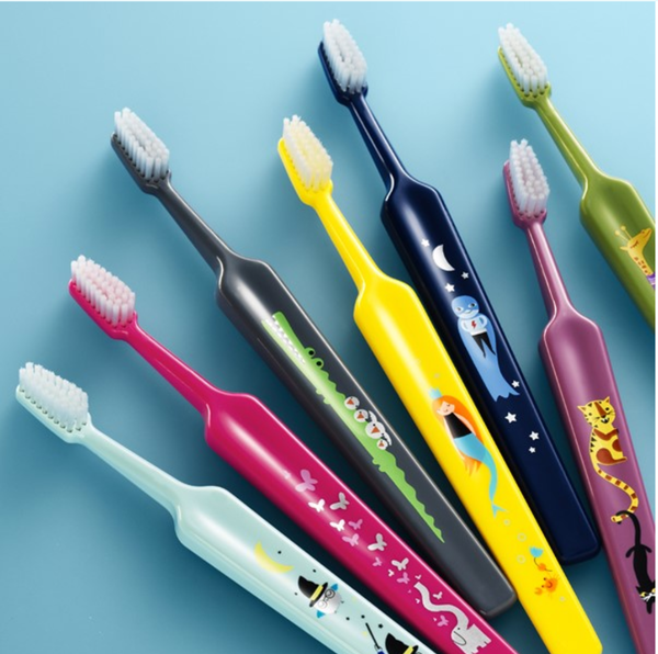 TePe Kids Extra Soft TootBrush (4pc/pk) (3-12 y/o) with design