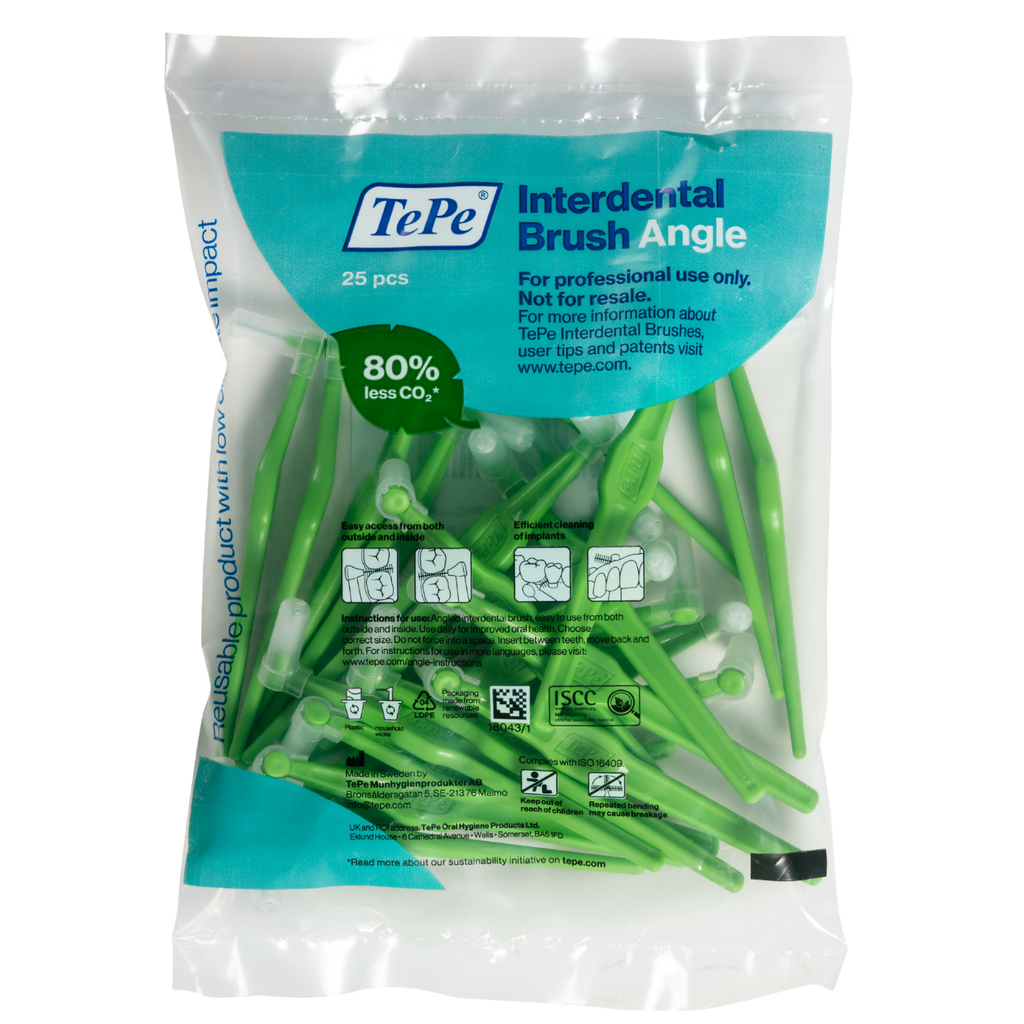 TePe Interdental Brushes Green Angle (25pc/pk)