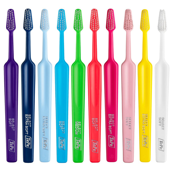 Tepe Select Toothbrush SOFT 2pc (with FREE Easypick XS/S 2pc)