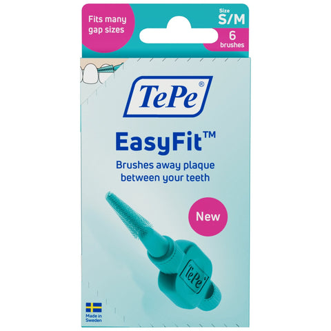 NEW TePe EasyFit™ Size S/M - 6pc/pack