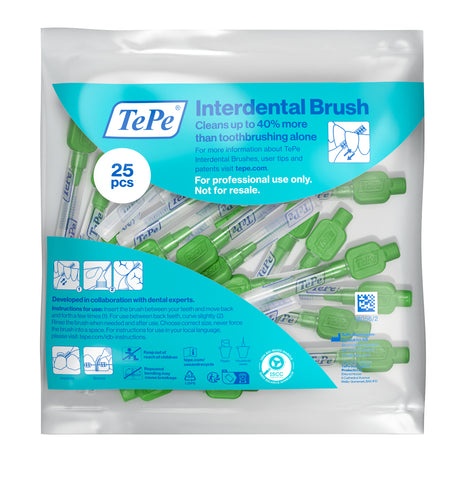 TePe Interdental Brushes Green Original (25pc/pk)