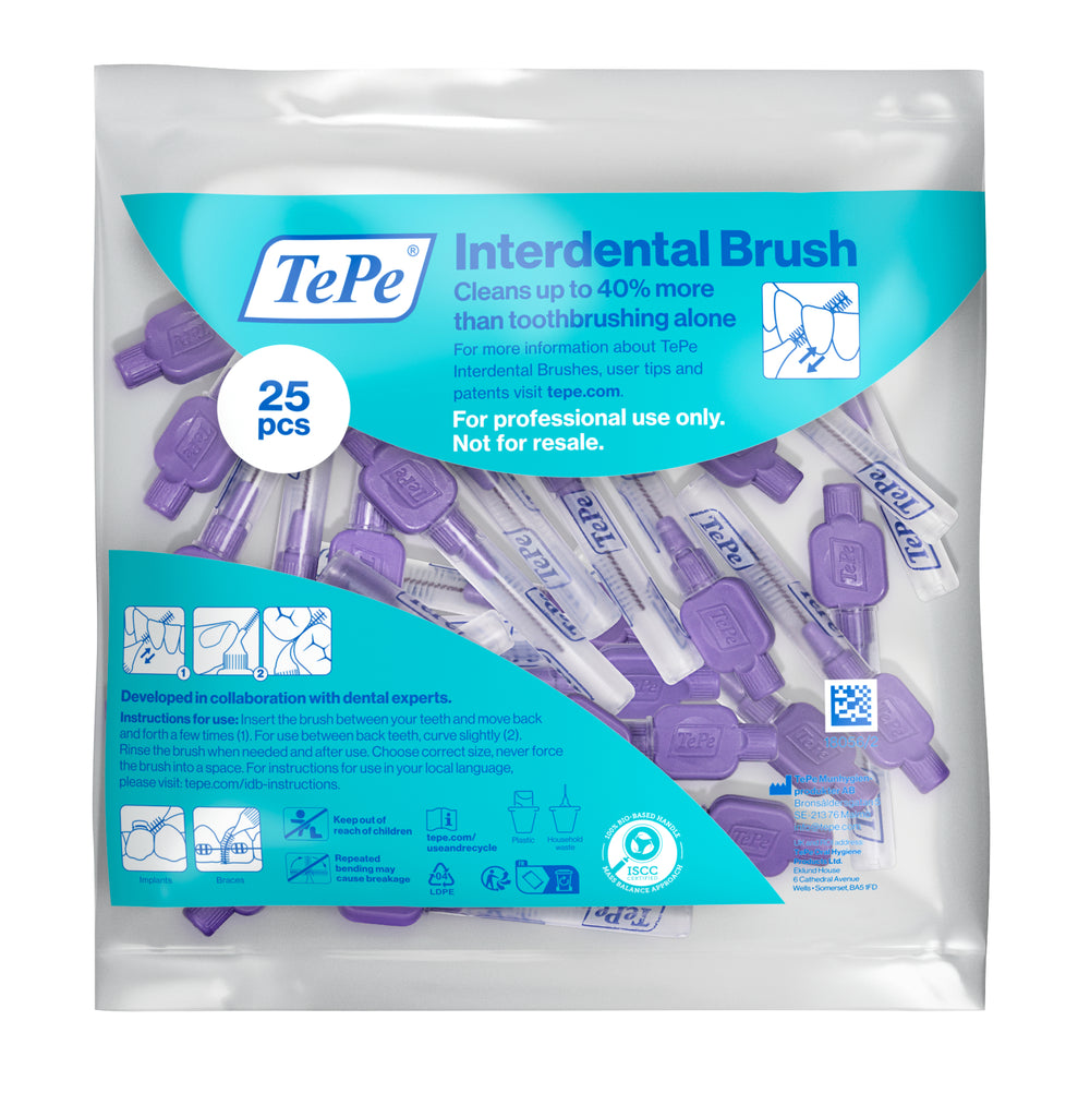 TePe Interdental Brushes Purple Original (25pc/pk)