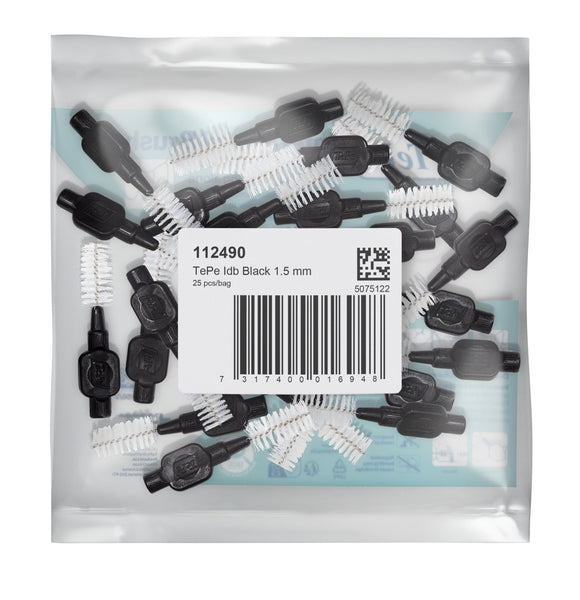 TePe Interdental Brushes Black Original (25pc/pk)