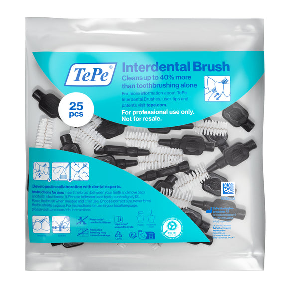 TePe Interdental Brushes Black Original (25pc/pk)