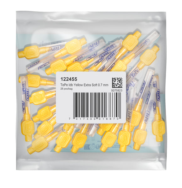 TePe Interdental Brushes Yellow Extra Soft (25pc/pk)