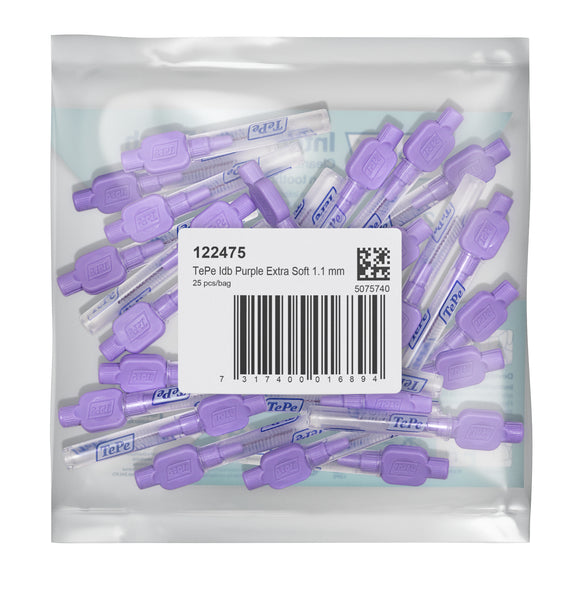 TePe Interdental Brushes Purple Extra Soft (25pc/pk)