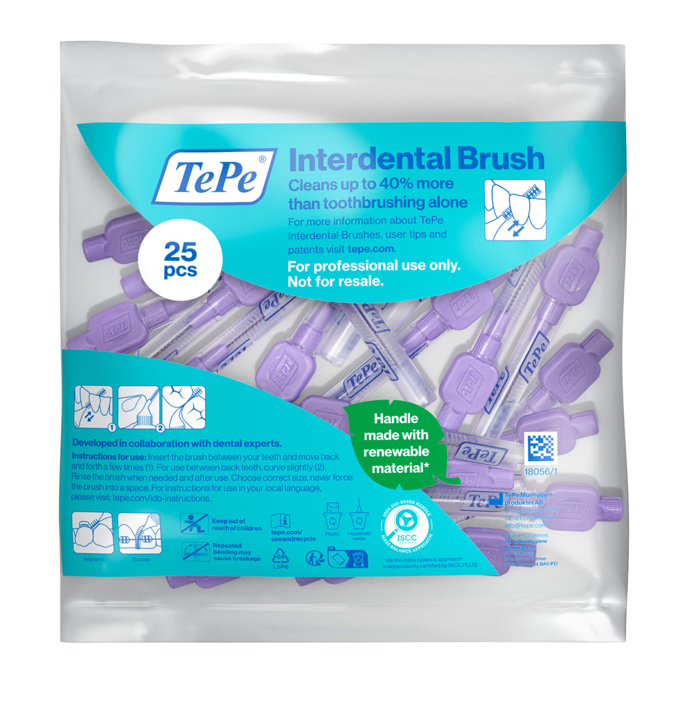 TePe Interdental Brushes Purple Extra Soft (25pc/pk)