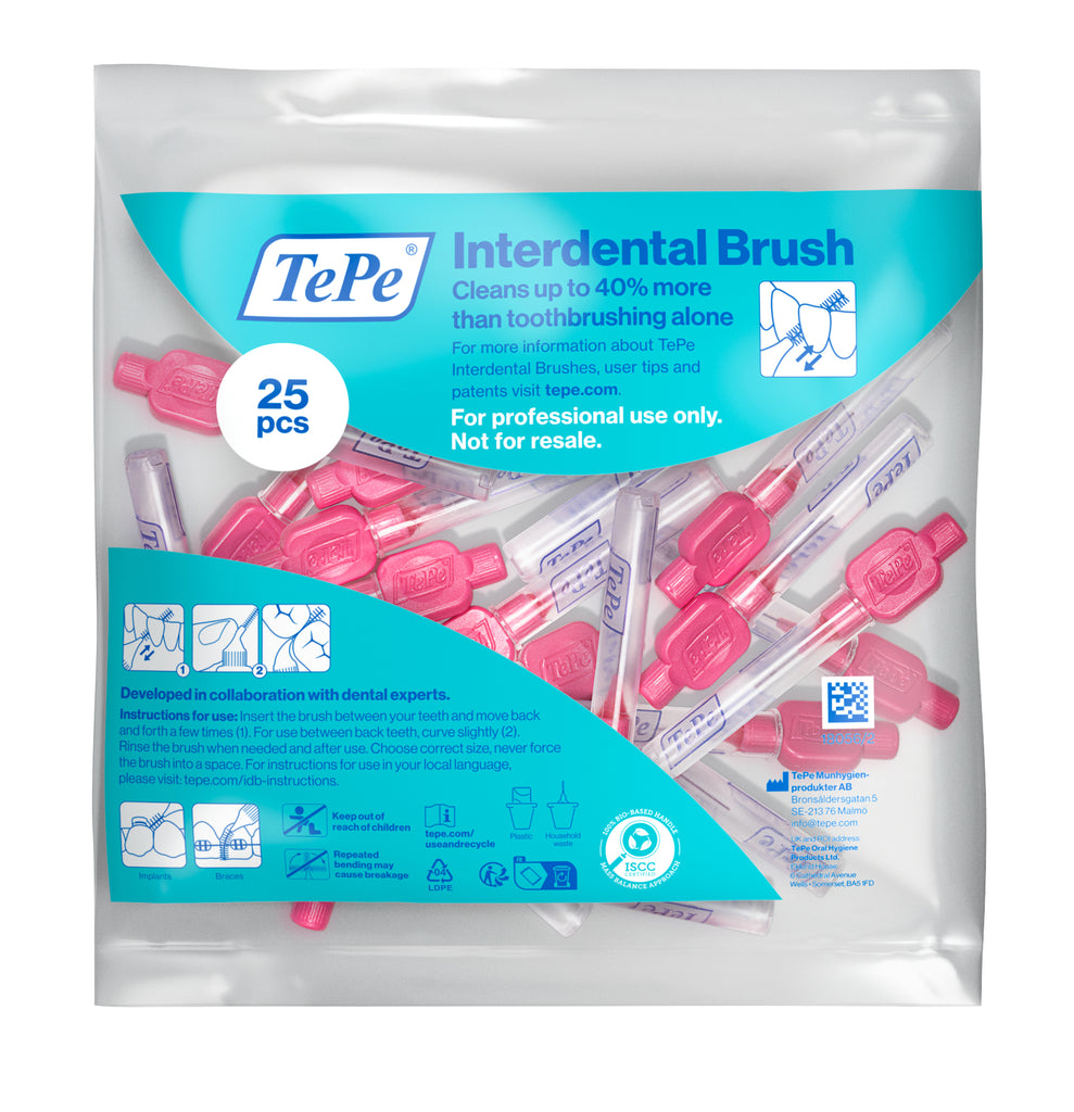 TePe Interdental Brushes Pink Original (25pc/pk)
