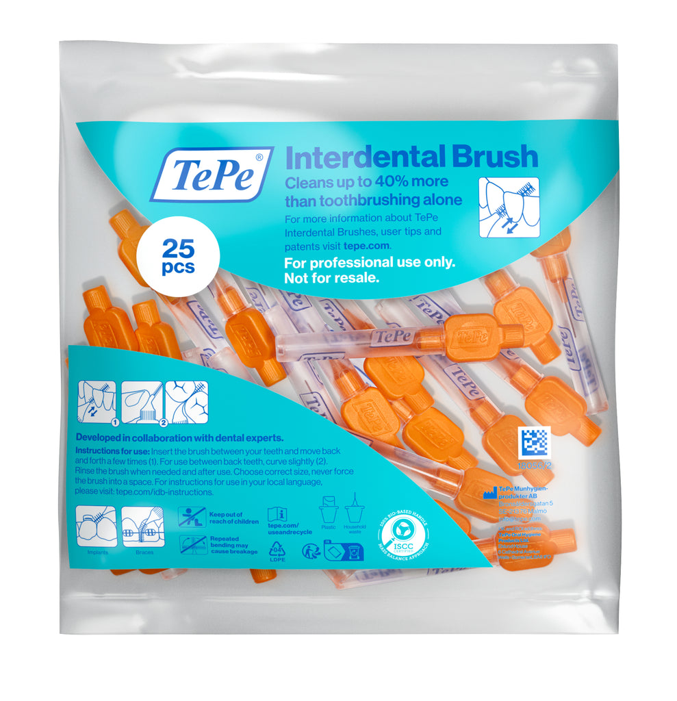 TePe Interdental Brushes Orange Original (25pc/pk)