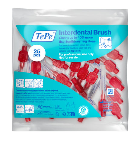 TePe Interdental Brushes Red Original (25pc/pk)