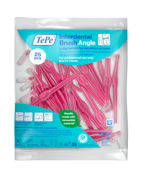 TePe Interdental Brushes Pink Angle (25pc/pk)