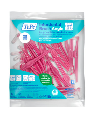 TePe Interdental Brushes Pink Angle (25pc/pk)