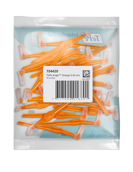 TePe Interdental Brushes Orange Angle (25pc/pk)