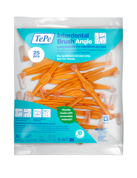 TePe Interdental Brushes Orange Angle (25pc/pk)
