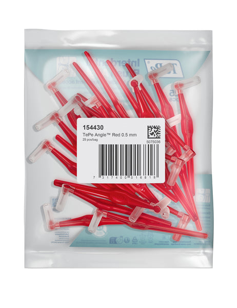 TePe Interdental Brushes Red Angle (25pc/pk)