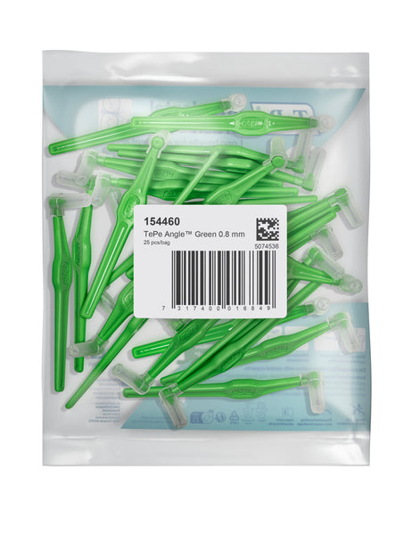 TePe Interdental Brushes Green Angle (25pc/pk)