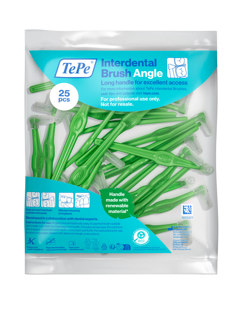 TePe Interdental Brushes Green Angle (25pc/pk)