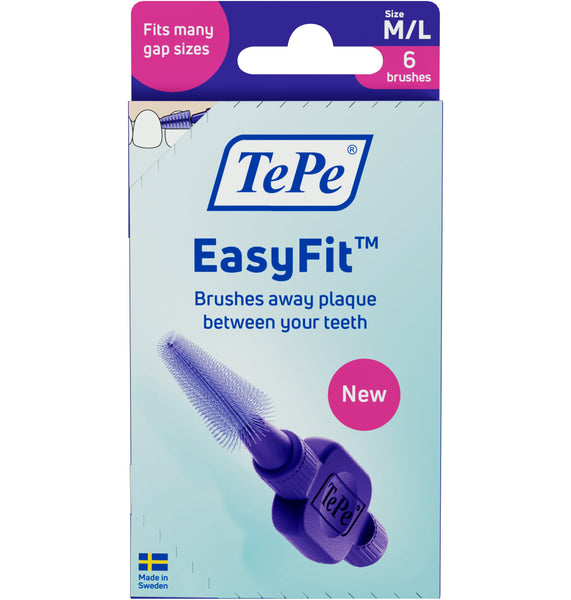 NEW TePe EasyFit™ Size M/L - 6pc/pk