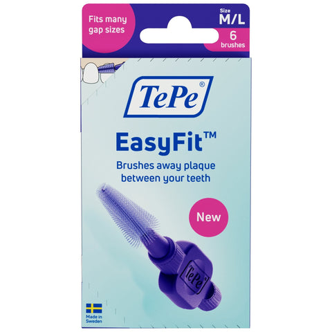 NEW TePe EasyFit™ Size M/L - 6pc/pk