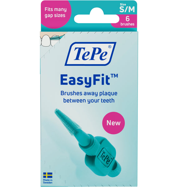 NEW TePe EasyFit™ Size S/M - 6pc/pack