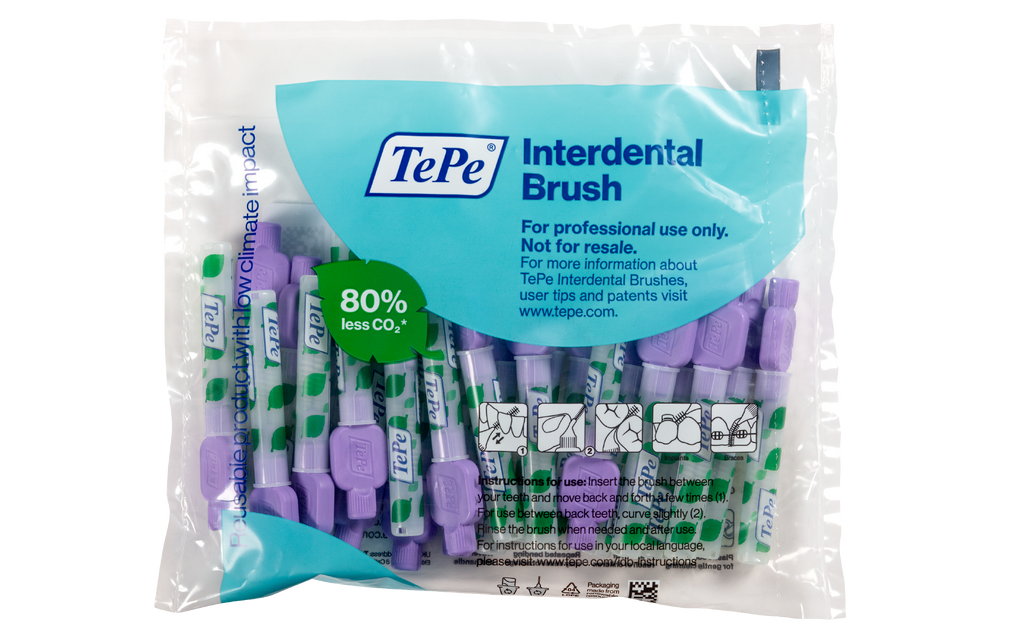 TePe Interdental Brushes Purple Original (25pc/pk) (CP)