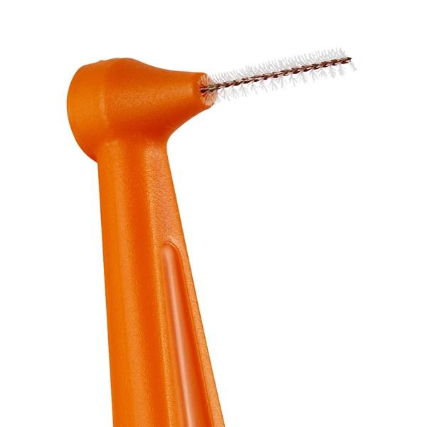 (PROMO BUNDLE) TePe Interdental Brushes Orange Angle (25pc/pk) - 4 packs