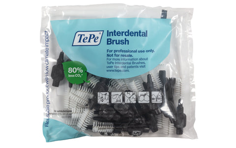 (PROMO BUNDLE) TePe Interdental Brushes Black Original (25pc/pk) - 4 packs