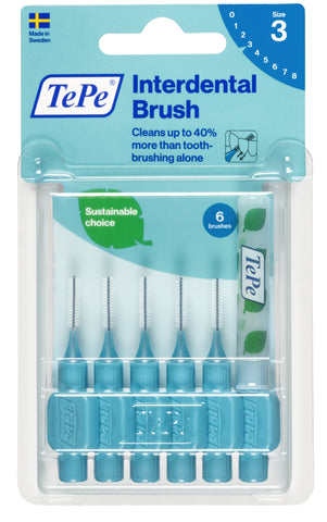 TePe Interdental Brushes Blue Original (6pc/pack)
