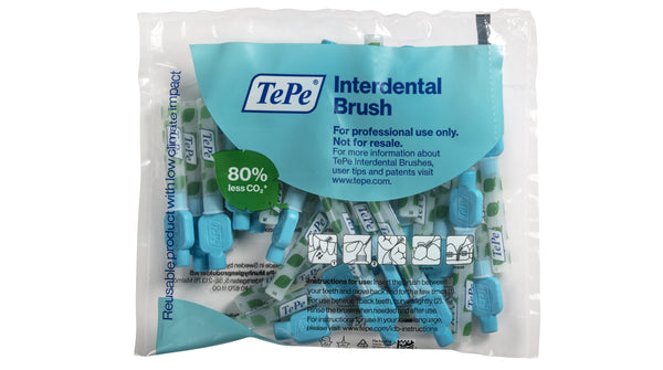 (PROMO BUNDLE) TePe Interdental Brushes Blue Original (25pc/pk) - 4 packs