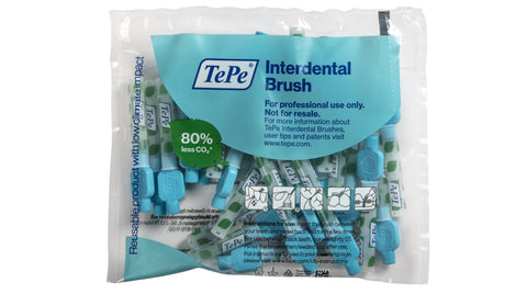 (PROMO BUNDLE) TePe Interdental Brushes Blue Original (25pc/pk) - 4 packs