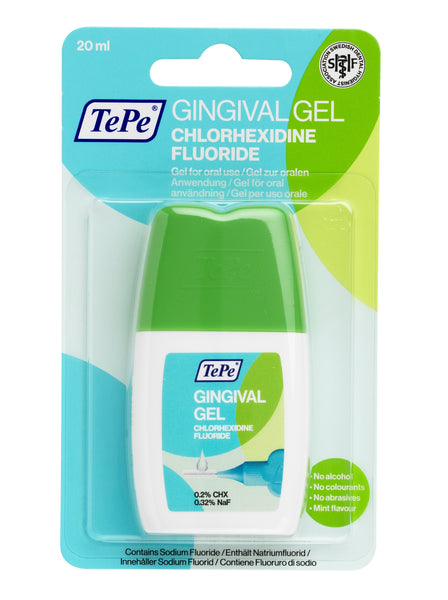 TePe Gingival Gel (with Chlorhexidine and Fluoride) 8pk/ Box (CP)