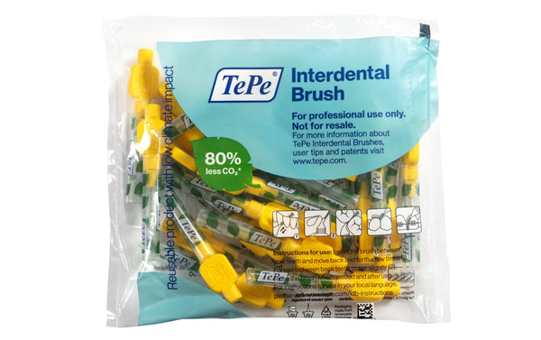 TePe Interdental Brushes Yellow Original (25pc/pk)